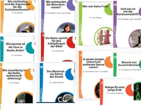 Fragen an den Anfang 18 Hefte - Set Schöpfungsbüchlein