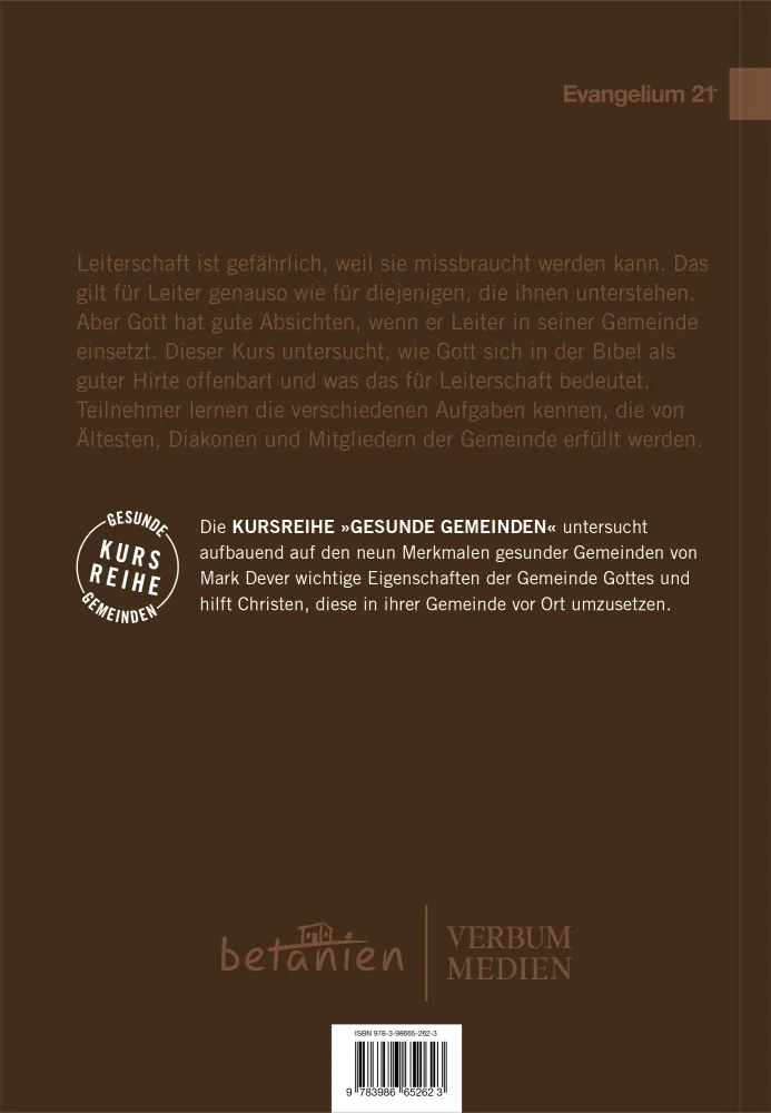 Die Gemeinde leiten - Älteste