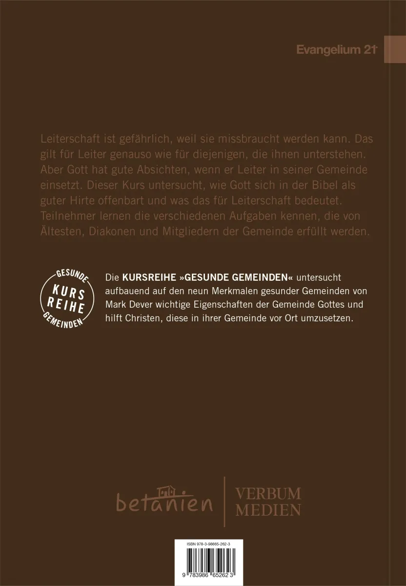 Die Gemeinde leiten - Älteste