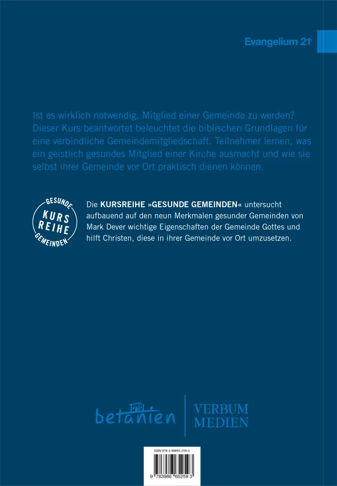 Einander verpflichtet - Gemeindemitgliedschaft