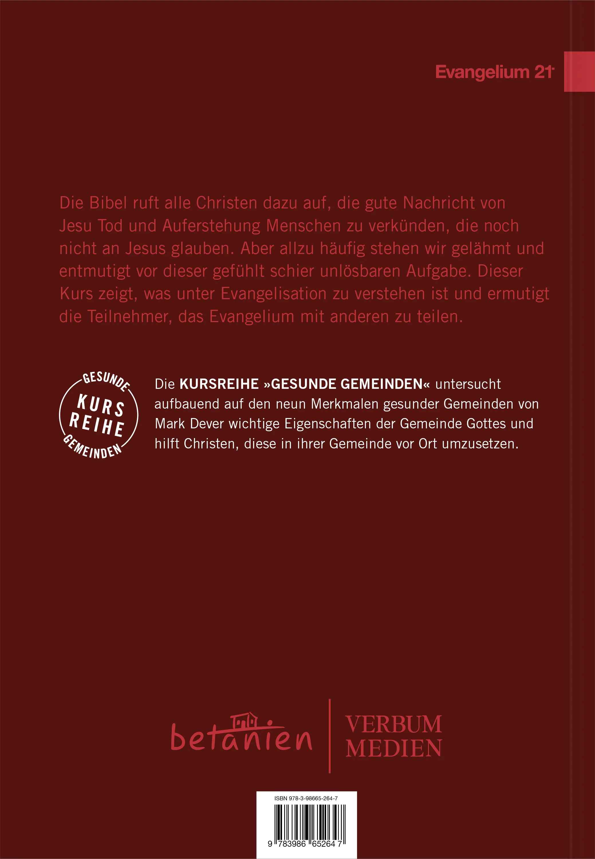 Die Verlorenen erreichen - Evangelisation