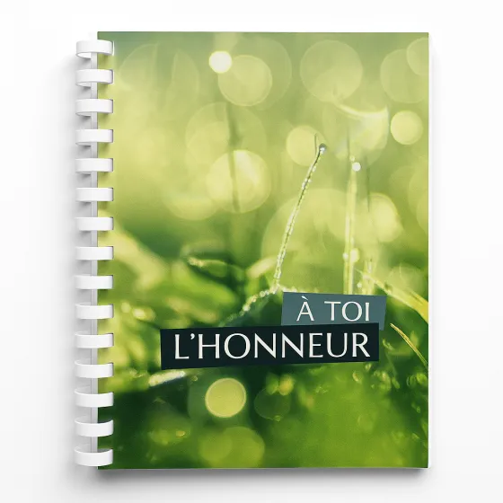 À toi l'honneur - Recueil de chants à spirales