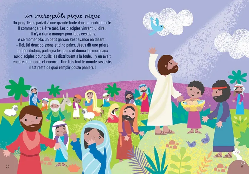 Ma première Bible en couleurs - L'essentiel des plus belles histoires de la Bible