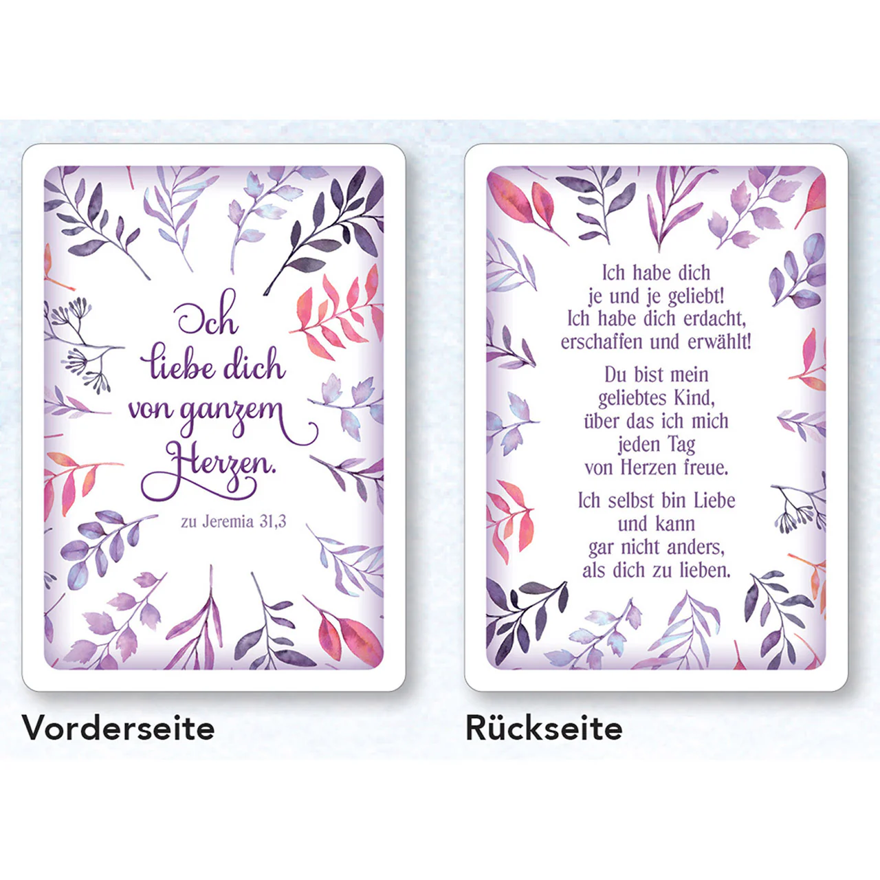 Ich bin hier, ganz nah bei dir! - Karten-Box - 52 himmlische Zusagen für dich