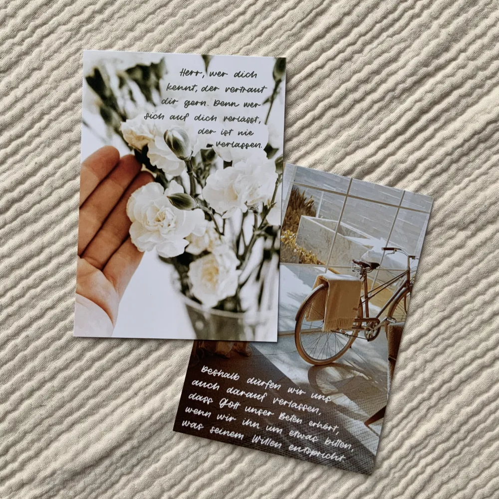 Kartenset VERTRAUEN - 12er Set