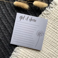 Notizblock "get it done"