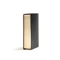 Anglais, Bible de référence, King James Version, compact - reliée similicuir noir, tranche or,...