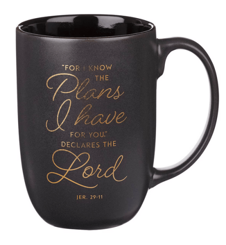 Tasse - Ich kenne die Pläne - grau, 444ml