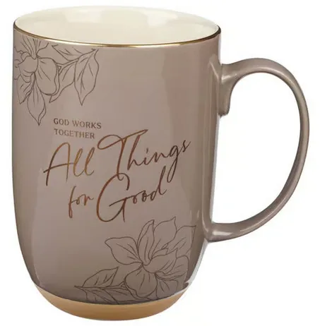 Tasse - Alle Dinge - braun, 444ml