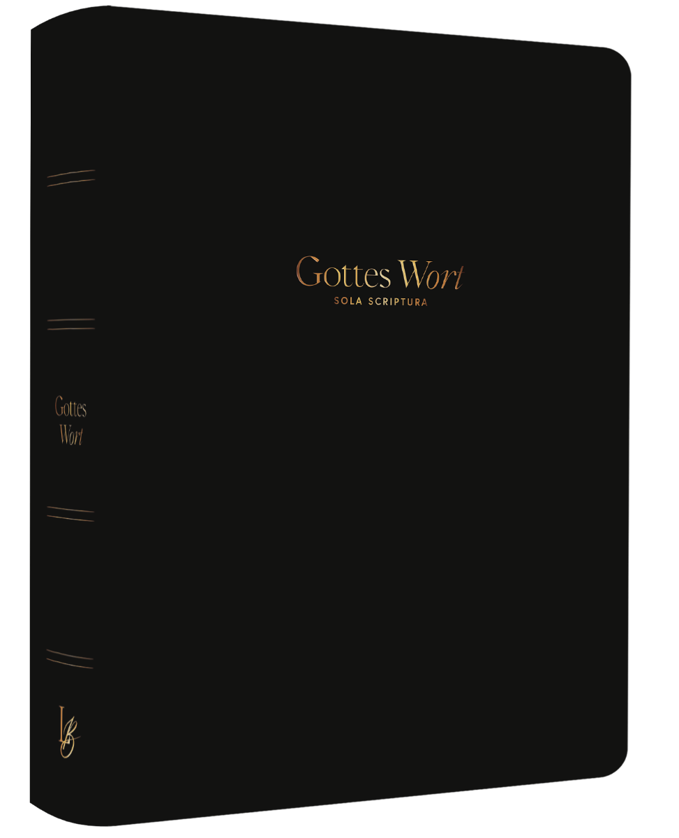 Schlachter Liebezurbibel (Schreibrandbibel Sola) - Flexibler Kunstledereinband - Schwarz mit...