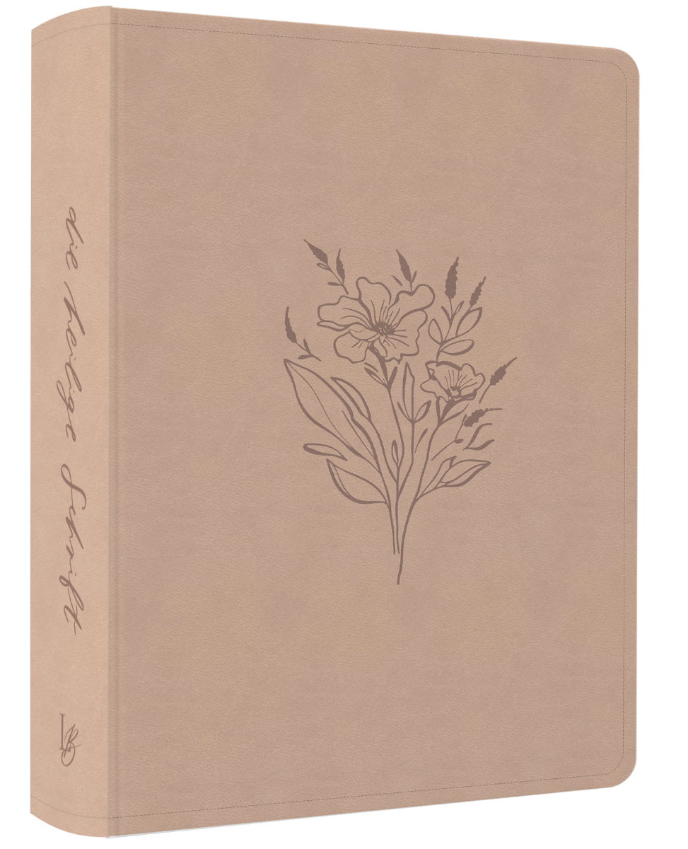 Schlachter Liebezurbibel (Schreibrandbibel Blush) - Flexibler Kunstledereinband - Lachs mit...