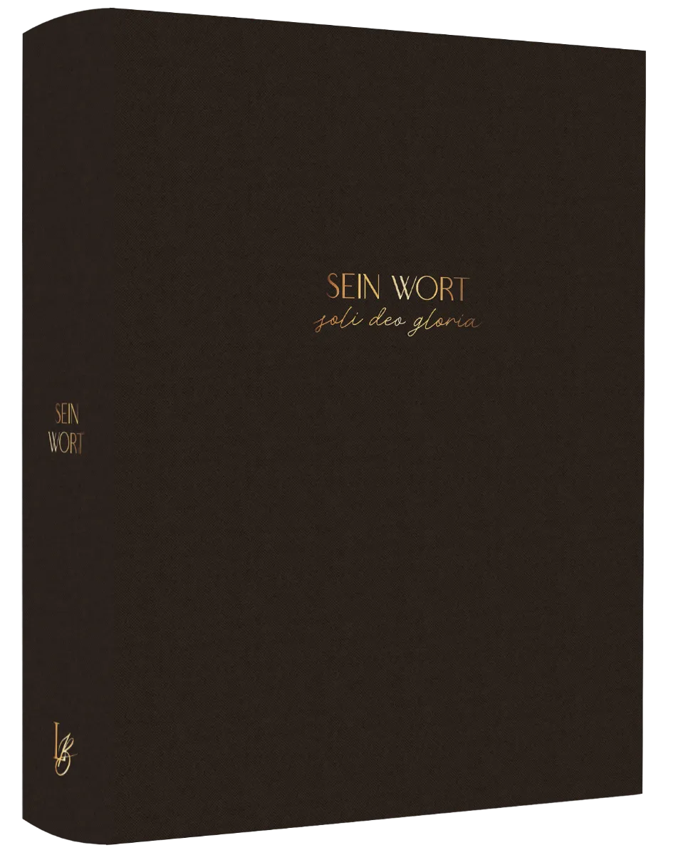 Schlachter Liebezurbibel (Schreibrandbibel Terra) - Hardcover - Leinen braun mit Schreibrand