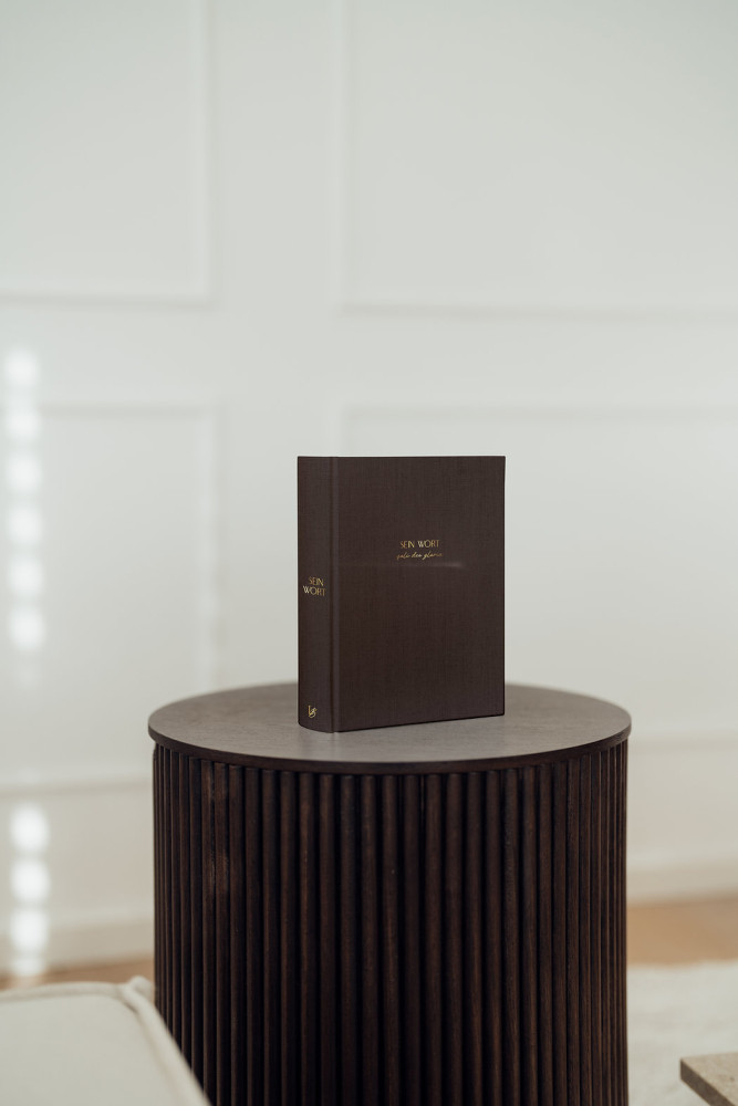 Schlachter Liebezurbibel (Schreibrandbibel Terra) - Hardcover - Leinen braun mit Schreibrand