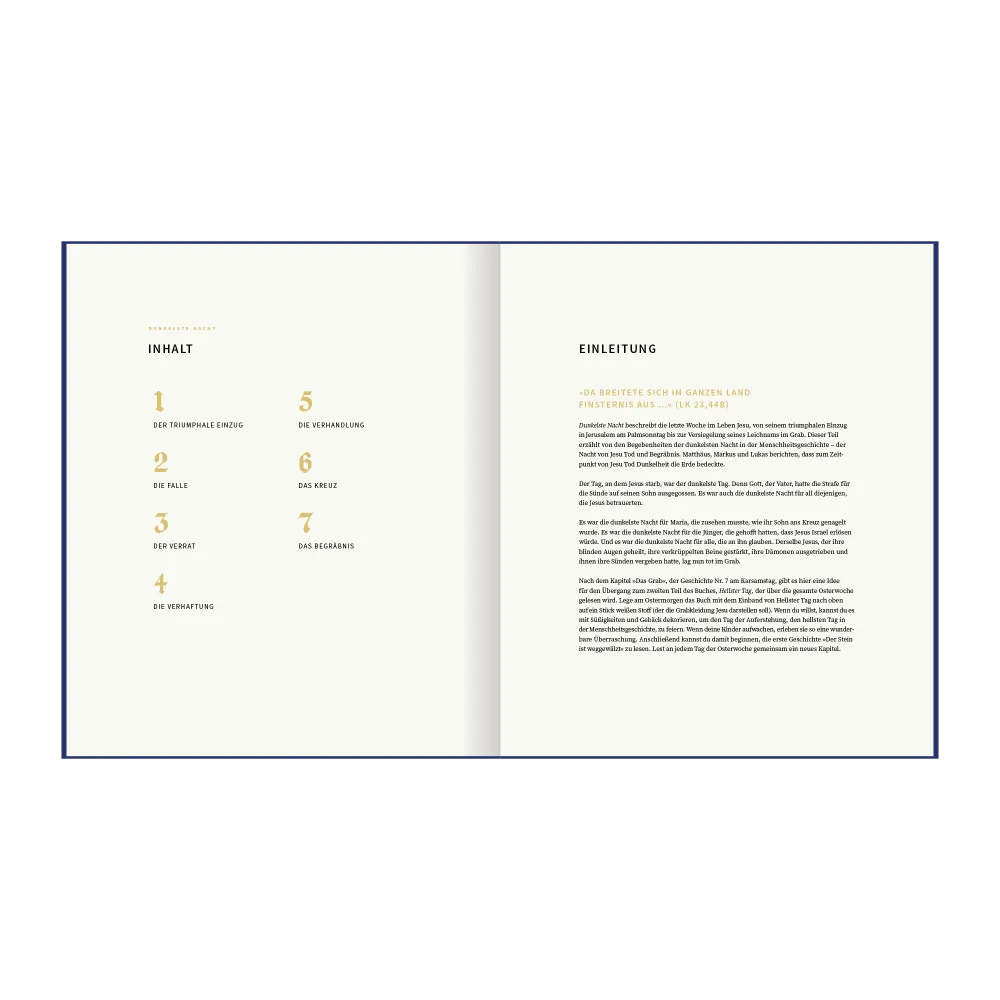 Dunkelste Nacht – Strahlendster Tag - Ein Buch zur Osterzeit für die ganze Familie