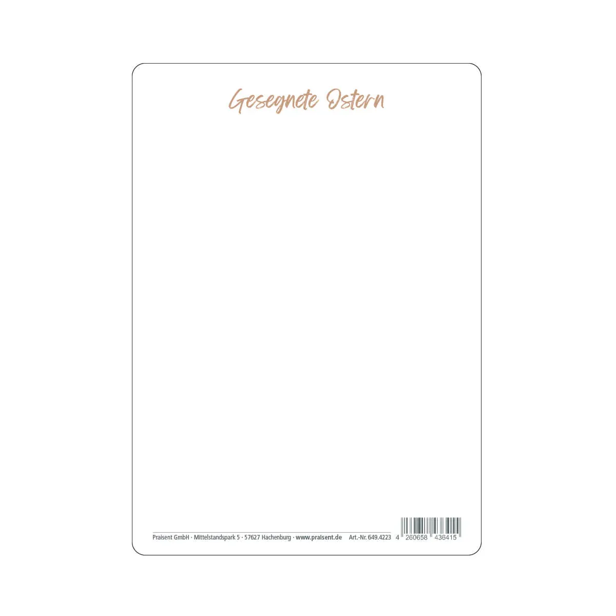 Er ist auferstanden - Postkarte Ostern