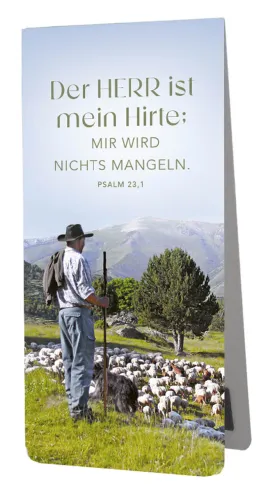 Magnetlesezeichen Der Herr ist mein Hirte - Psalm 23,1