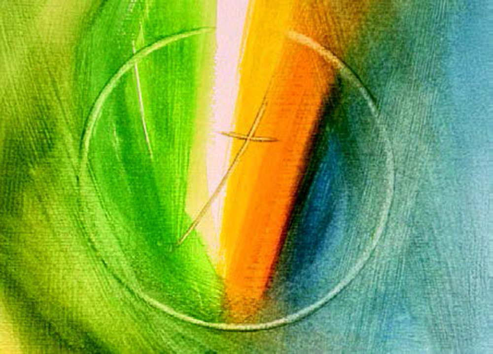 Faltkarte Ostern Riedel - nack Lukas 24,34