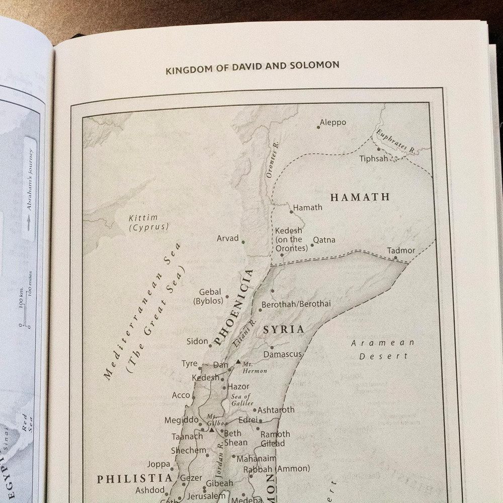 Anglais, Bible, NKJV, gros caractères, bordeaux