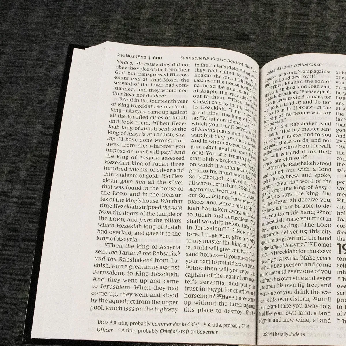 Anglais, Bible, New King James Version, gros caractères, bordeaux