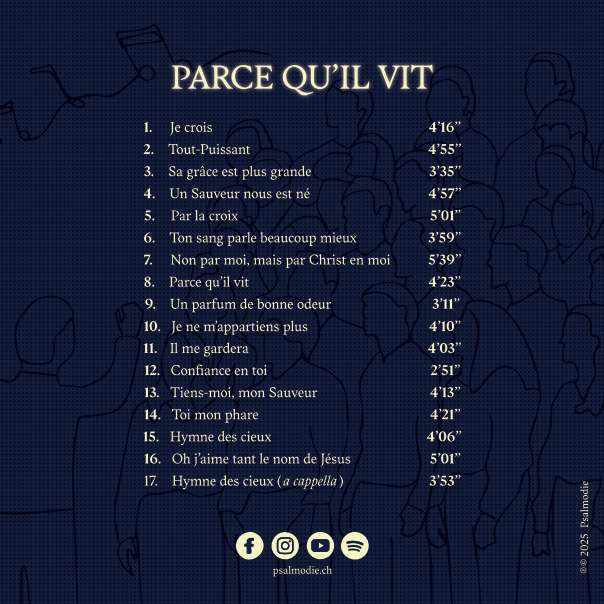 Parce qu'il vit [CD]