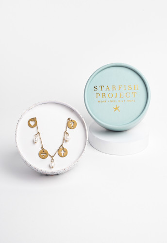 The Four - Armkette gold - Starfish Project - Wear Hope - Give Hope