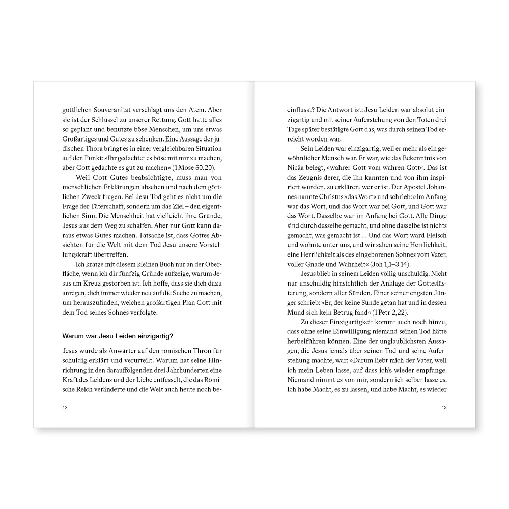 Warum Jesus sterben musste - Fünfzig Gründe für das Kreuz