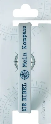 Die Bibel - Mein Kompass (Armband) - 100 % Silikon, Einheitsgröße