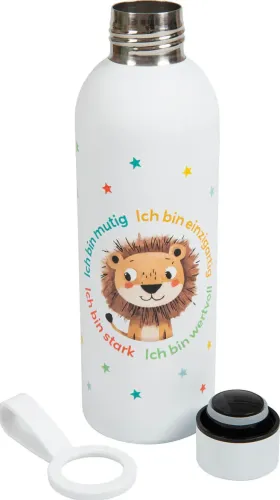Ich bin mutig - Trinkflasche (Edelstahl) - Für 500 ml Füllmenge
