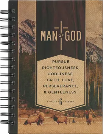 „Mann Gottes“ Notizbuch Spiralbindung