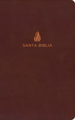 Espagnol, Bible Reina Valera 1960, similicuir marron - RVR 1960 Biblia ultrafina, marrón piel...