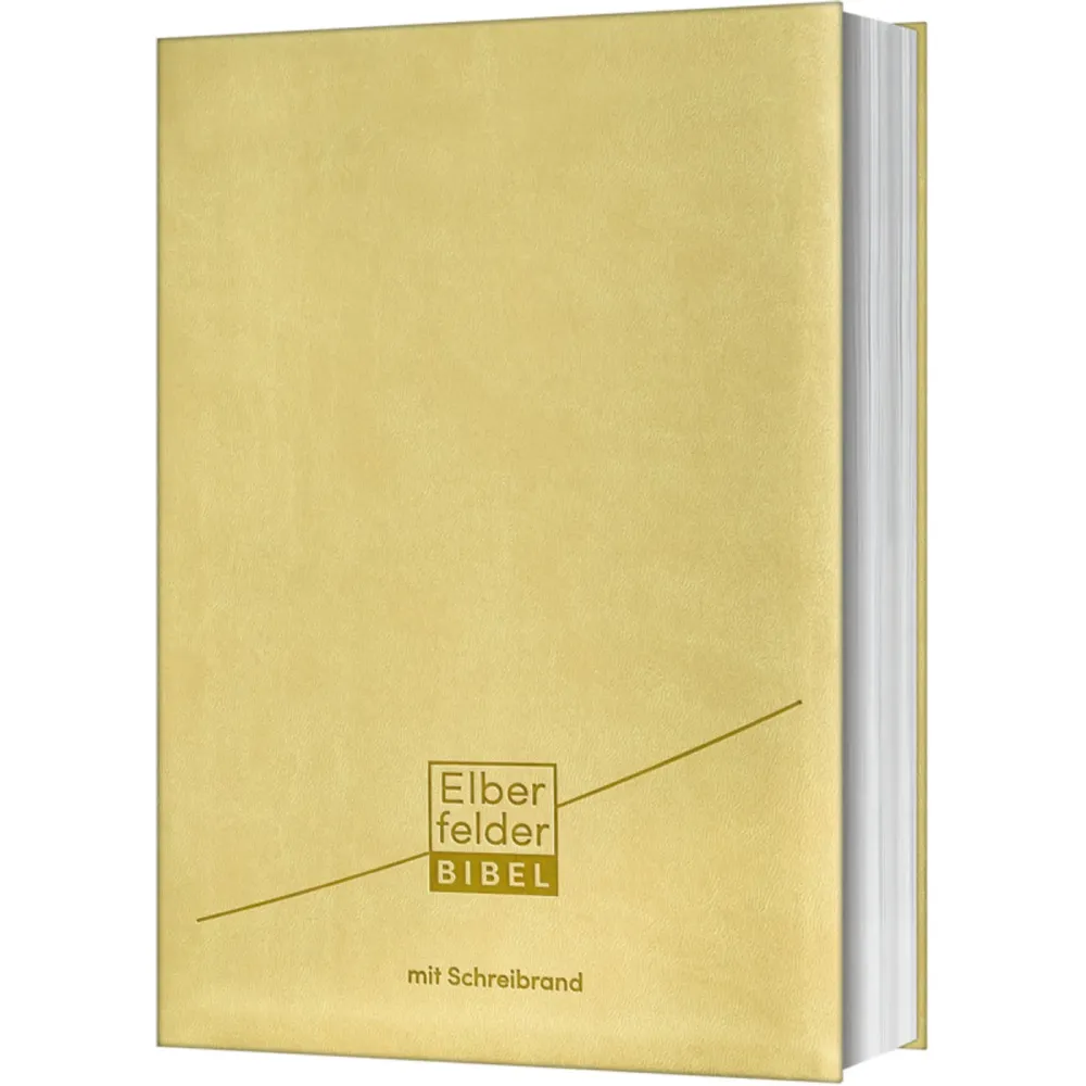 Elberfelder Bibel - avec marge d'écriture, similicuir