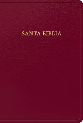 Espagnol, Bible, Reina Valera 1960, moyen format, gros caractères,similicuir bordeaux - Rvr 1960...