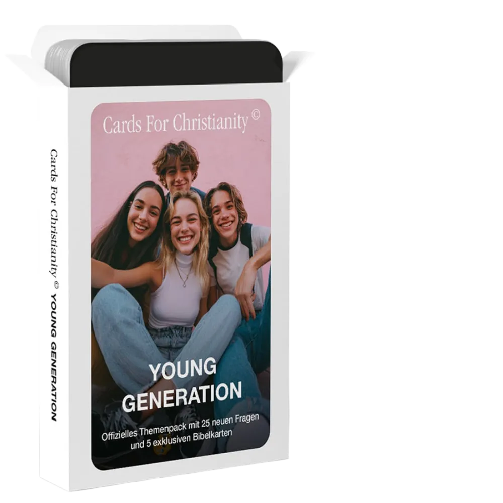 Cards For Christianity - YOUNG GENERATION - Das Kartenspiel für mehr Humor im christlichen Glauben