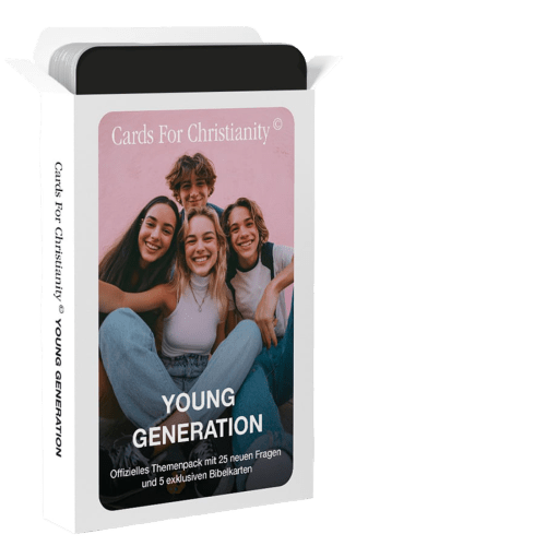 Cards For Christianity - YOUNG GENERATION - Das Kartenspiel für mehr Humor im christlichen Glauben