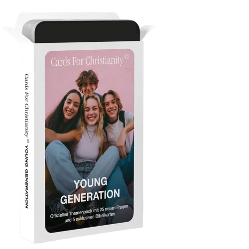 Cards For Christianity - YOUNG GENERATION - Das Kartenspiel für mehr Humor im christlichen Glauben