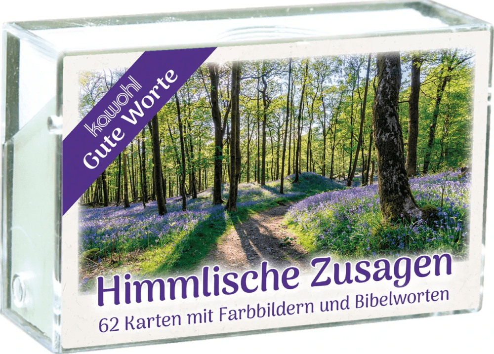 Himmlische Zusagen - 62 Karten mit Farbbildern und Bibelworten - Gute-Worte-Box
