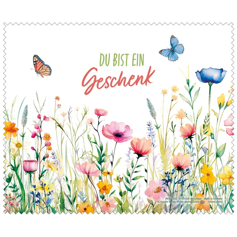Du bist ein Geschenk (Mikrofasertuch)