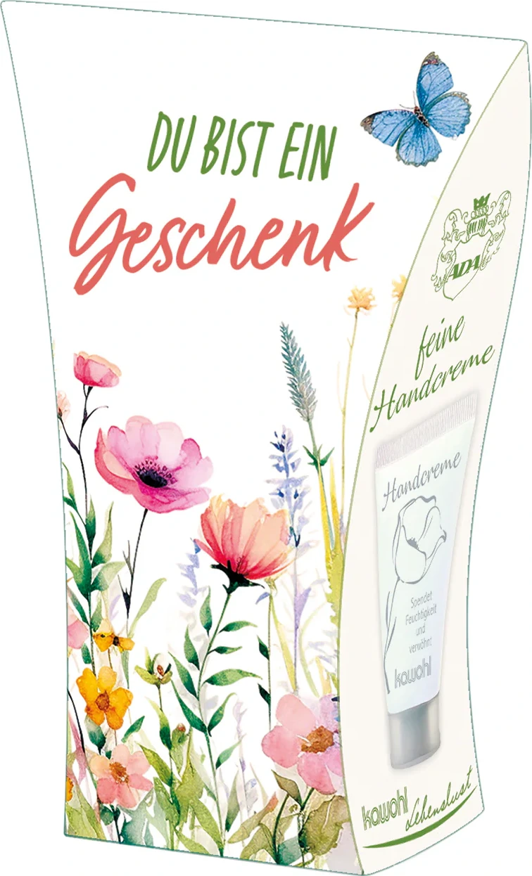 Du bist ein Geschenk (30 ml - Handcreme Cocooning) - Handcreme von ADA. In Designschachtel mit...