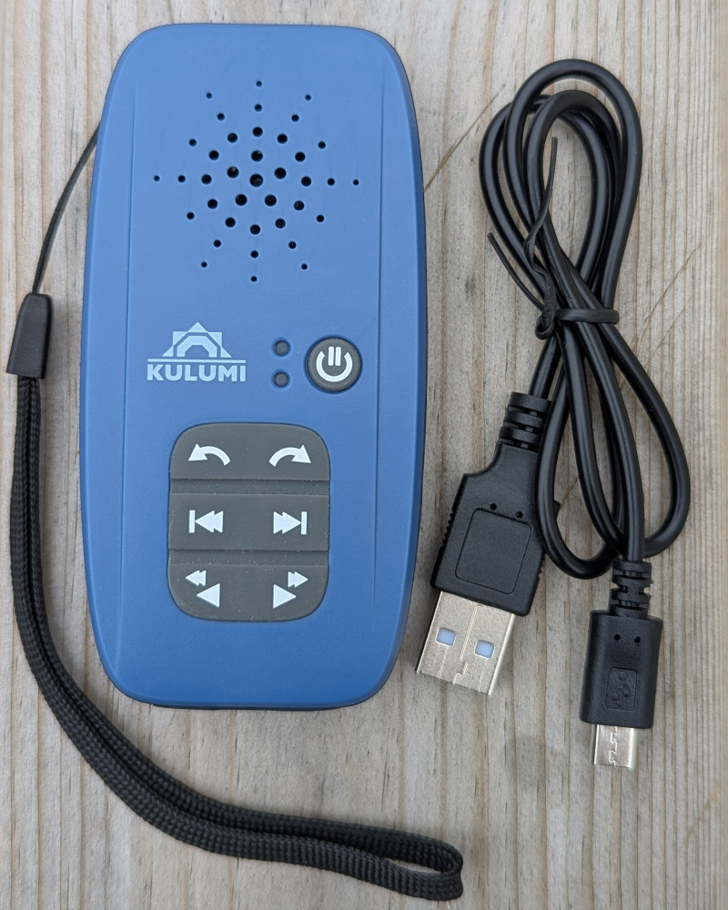 Bible Segond 21 audio - Modèle Kulumi X - livré sans écouteurs avec câble de charge USB
