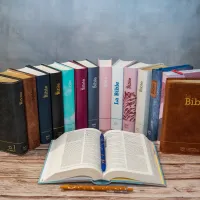 Bible Segond 21 compacte - couverture rigide motif bleu turquoise