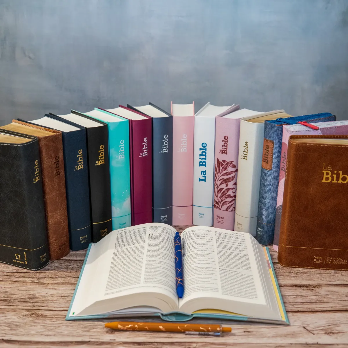 Bible Segond 21 compacte - couverture rigide motif prune