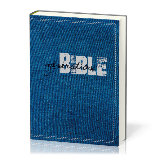 Bible d'étude Semeur, souple,  jeans - Génération - Grandir dans la foi