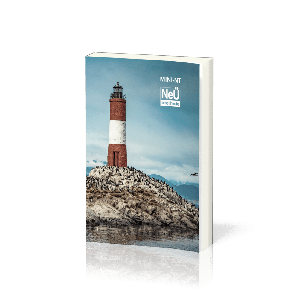 NeÜ bibel.heute, Mini Neues Testament, Motiv Leuchtturm