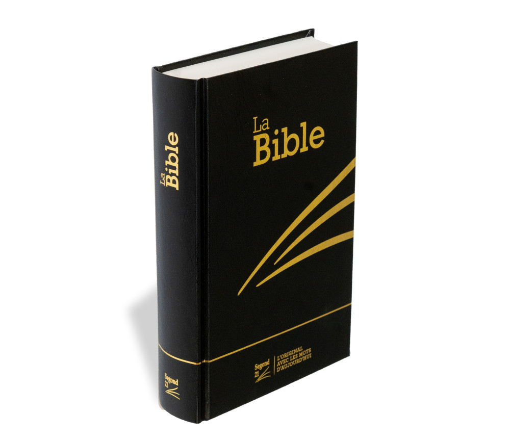 Bible Segond 21 compacte - couverture rigide Skivertex noire