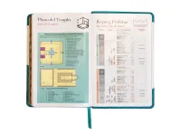 Spanisch, Bibel Reina Valera, Taschenformat - gebunden Kunstleder blau, Griffregister,...