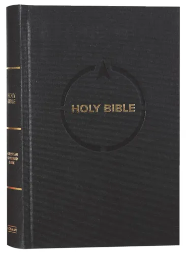 Anglais, Bible Christian Standard Bible, reliée, noir