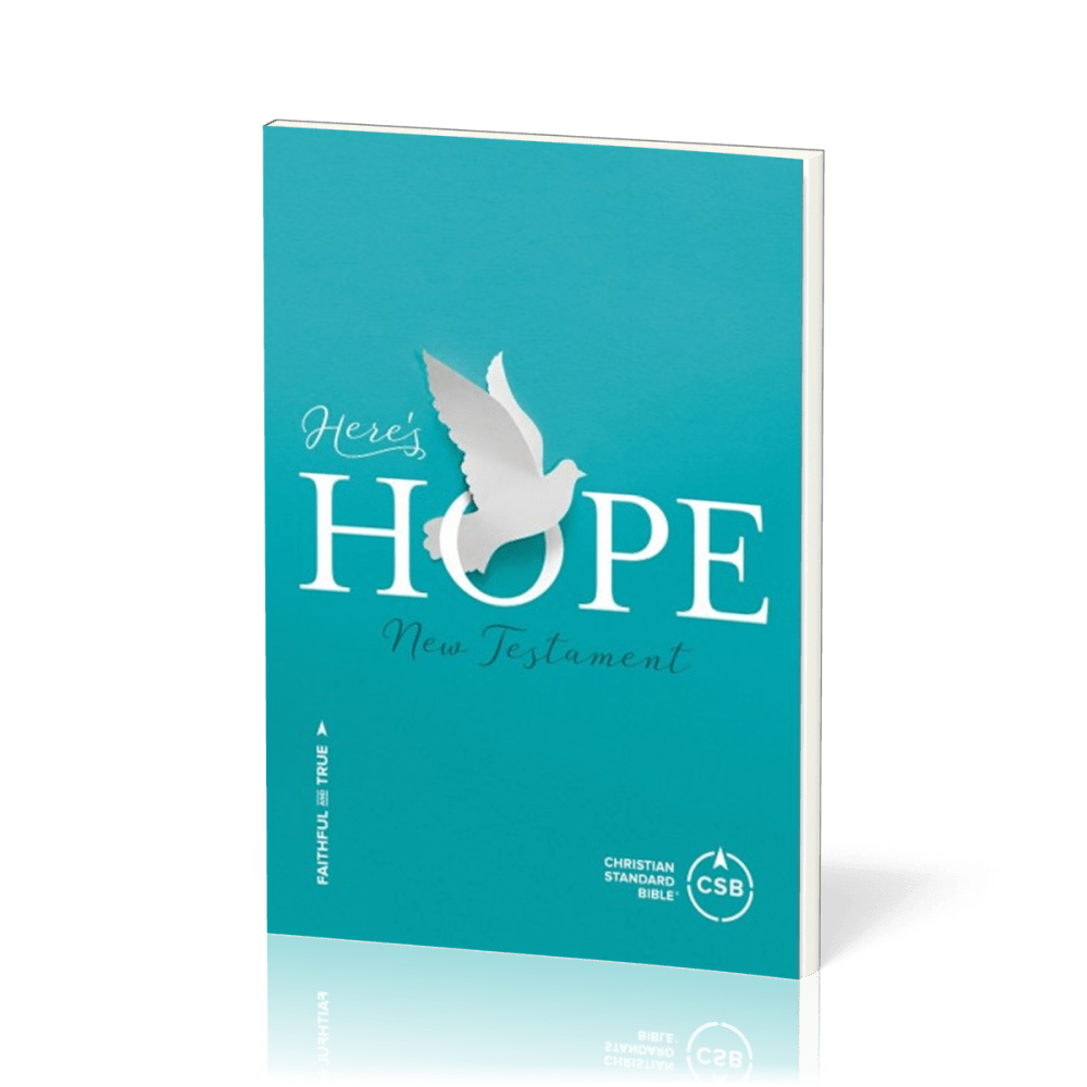 Anglais, Nouveau Testament Christian Standard Bible, Here's Hope
