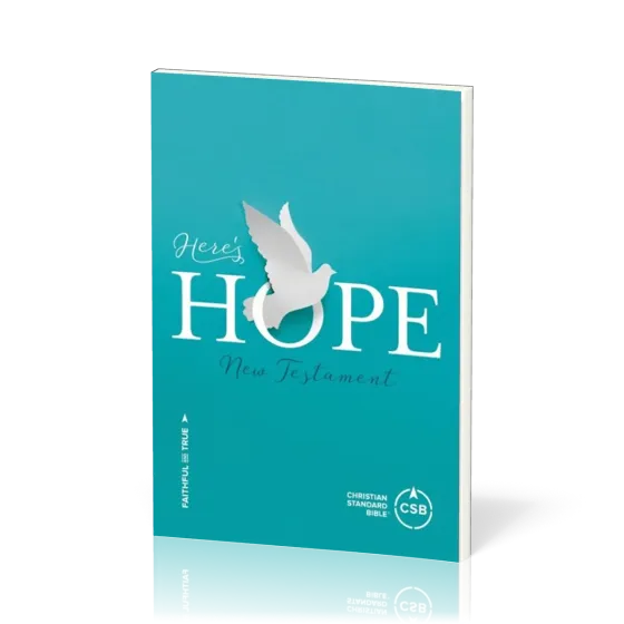 Anglais, Nouveau Testament Christian Standard Bible, Here's Hope