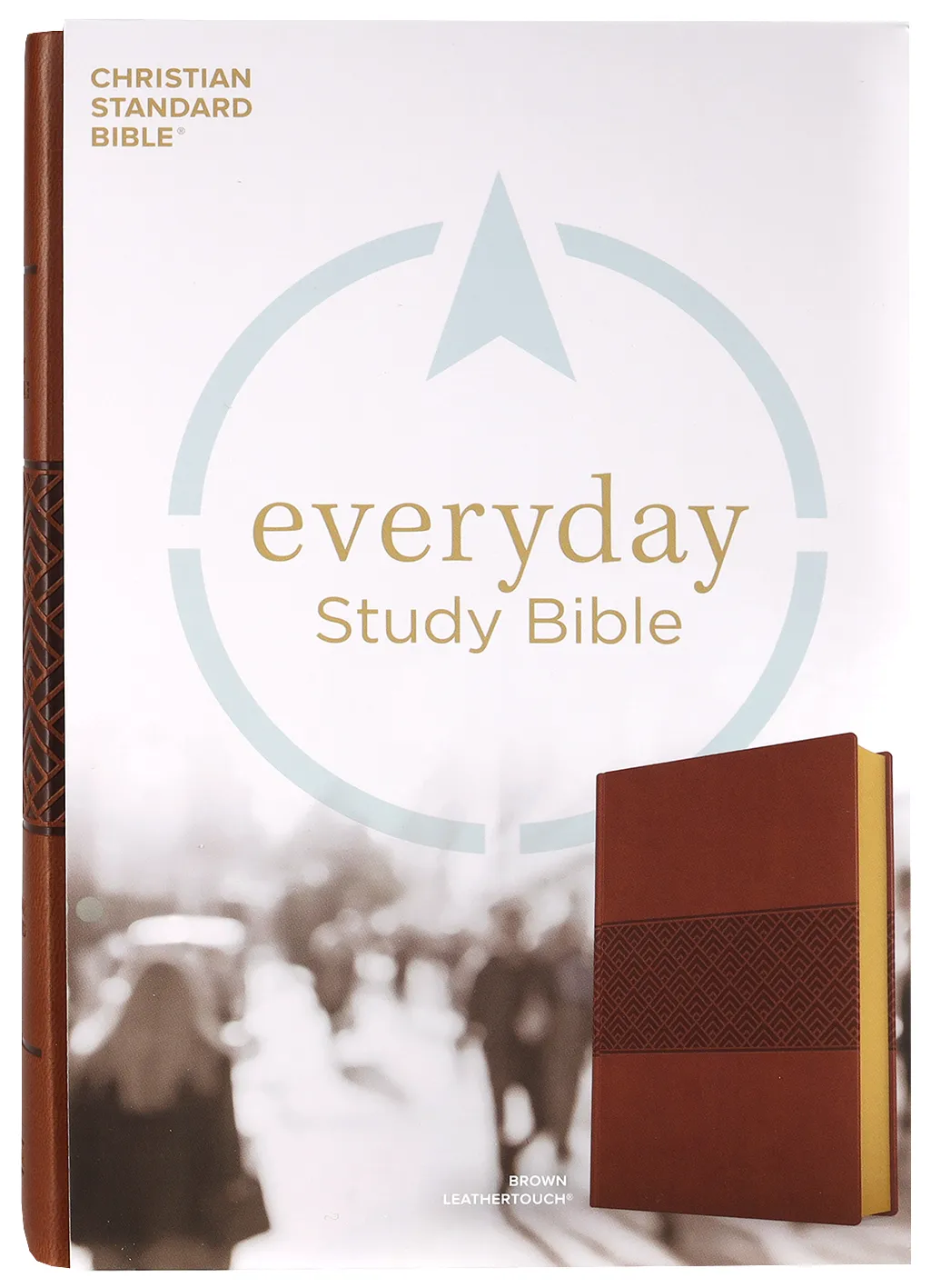 Anglais, Bible d'étude Christian Standard Bible, brune