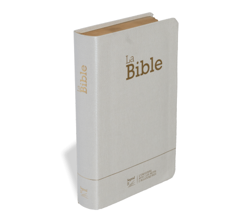 Bible Segond 21 compacte (Premium Style) - couverture souple toile blanche, avec tranches dorées...